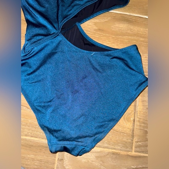 Anthropologie Solid & Striped 
The Claudia One Piece Cut Out Swimsuit Blue S - Picture 3 of 13